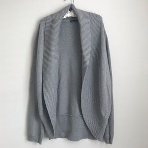 Gray Sweater Cardigan